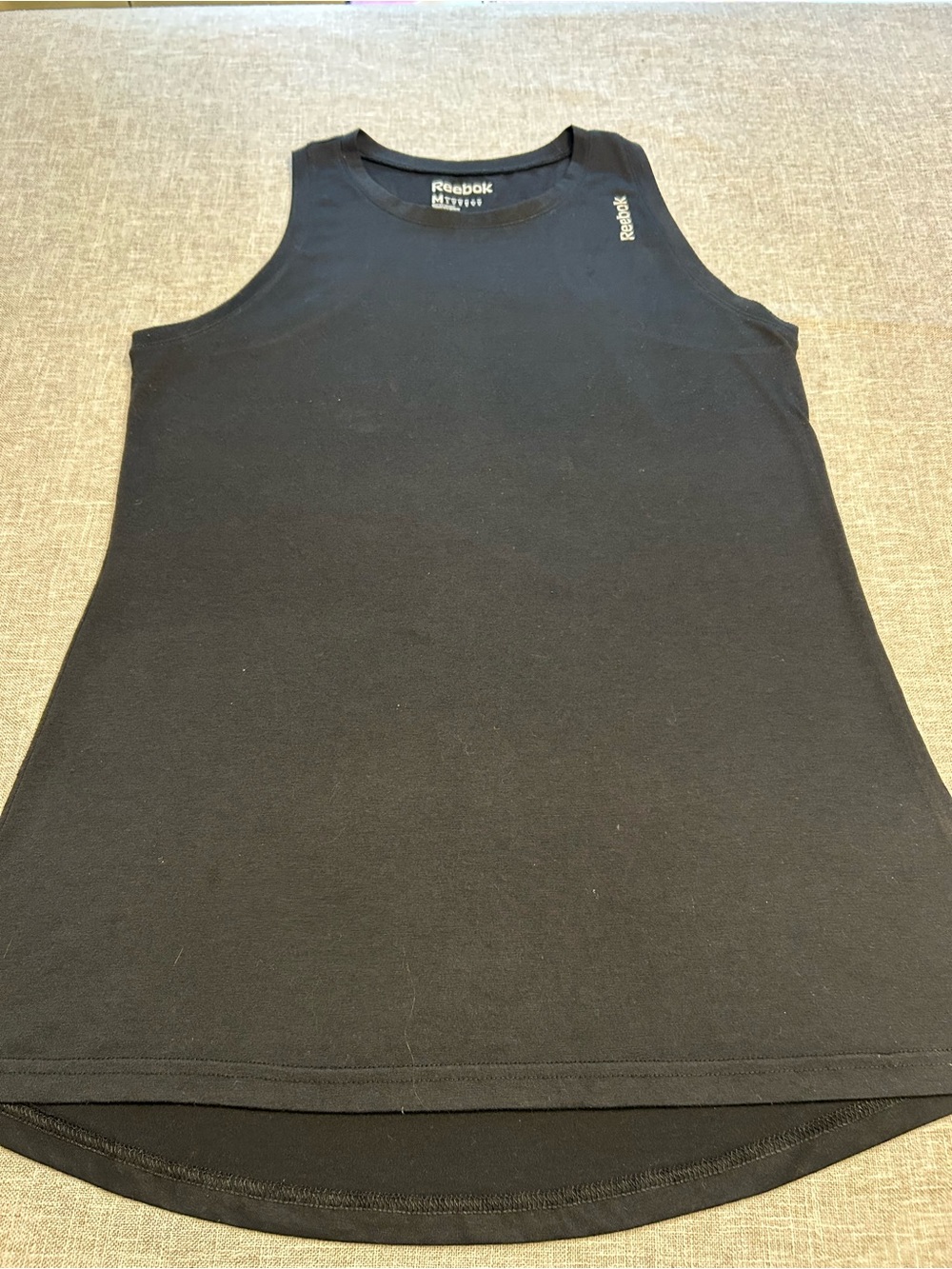 Reebok Black Athletic Tank Top